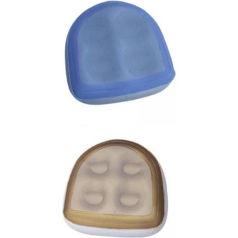 2x Siège Rehausseur de Spa pour Bain à Remous Accessoires Gonflables à Usage Domestique 47x37x15cm