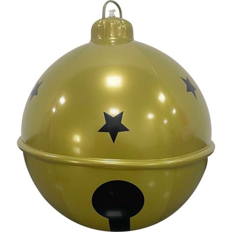 Boule De Noel Gonflable - 60 Cm - Pvc - Pour Extérieur Et Intérieur - Lot De 1 (1/5)