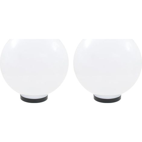 2 pcs Lampe à LED sous forme de boule Sphérique 30 cm PMMA CFW13212 (1/5)