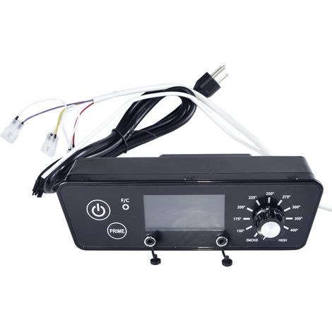Contrôleur de température pour four à granulés d'extérieur avec écran LCD, deux sondes à viande, 120 V 60 Hz (1/5)