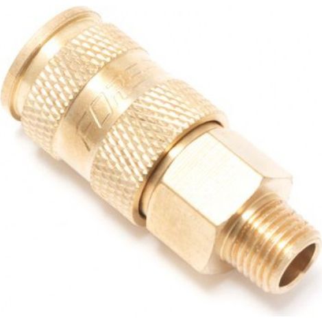 Connettore rapido pneumatico, filettatura da 1/2". (1/2)