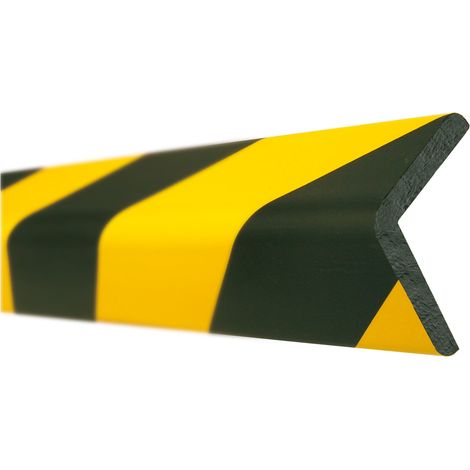 Moravia Prallschutz MORION Winkel Kantenschutz 60/60 mm Länge 1000 mm schwarz/gelb magnetisch (1/5)