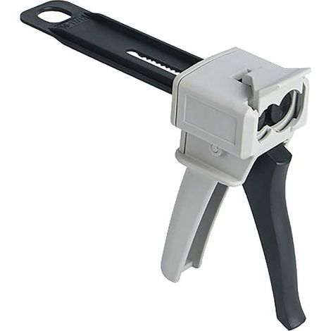 Pistolet Distributeur Époxy 50 ml, AB Pistolet à Colle Époxy Poignée Applicateur pour Mélange Colle, Ratios 1:1 et 2 :1 (1/4)