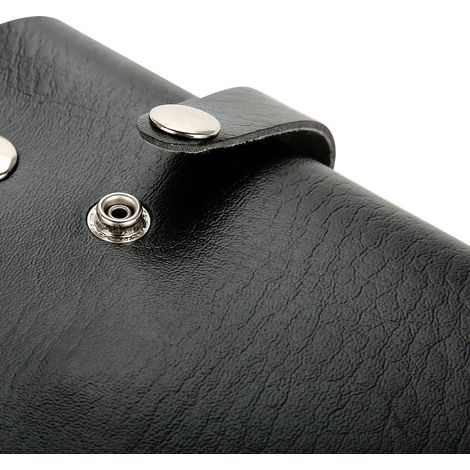 Trousse de coiffure professionnelle avec ceinture pour ciseaux et peigne (1/5)