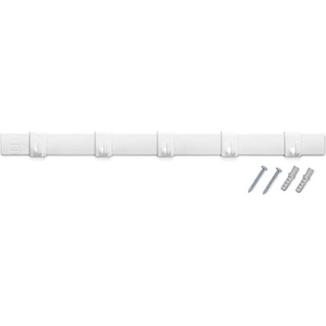 Colgador multiple blanco (blister) (1/5)