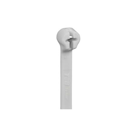 Serre-câbles Thomas & Betts 140mm x 3,5 mm Blanc en Nylon 66 ( Prix pour Paquet de 1000 )