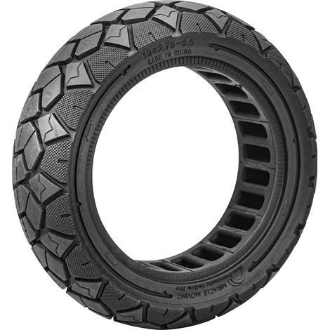 10-inch all-terrain solid tire, 102.75-6.5, for electric scooter, reinforced and burst-resistant. (1/4)