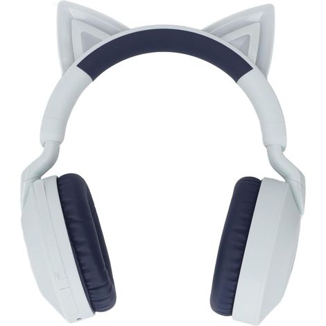 Casque sans fil oreilles de chat avec lumière LED, Bluetooth 5.4 (1/5)