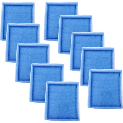Filtros para acuarios, cartucho de filtro para acuario Marineland Rite, tamaño C y compatible con EZ-Change 3, repuesto de filtro de potencia para acuarios de 20-40/30-60 galones, paquete de 10 (1/4)