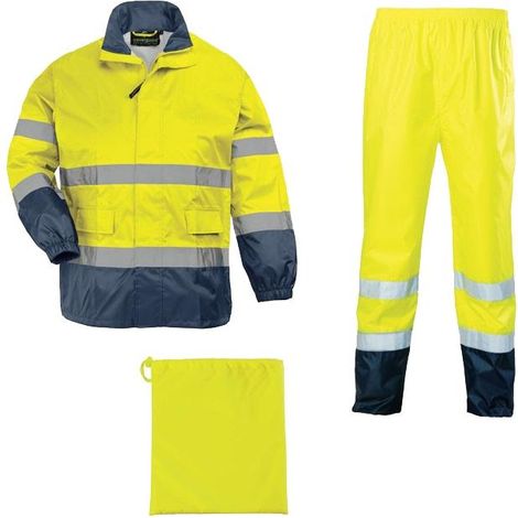 Coverguard Sicherheitsset Gelb Fluo Hohe Sichtbarkeit