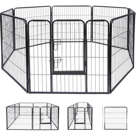 maxxpro Caisse pour chien Noir H8xl21xL21cm (1/5)