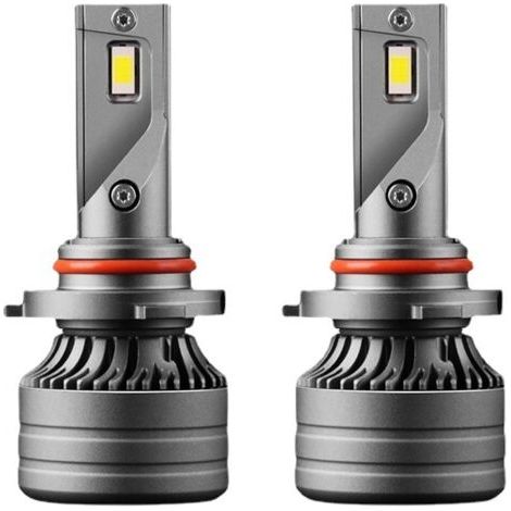 Ensemble de 2 ampoules LED LED, aluminium, résistant à l'eau IP68, 36 W, lumière blanche froide, 6000 lumens, argent (1/5)
