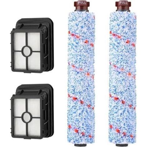 Accessoires Remplacement pour Bissell Crosswave Brosse Rouleau, Rouleau de Brosse de Nettoyage 17132 et 2225N Series