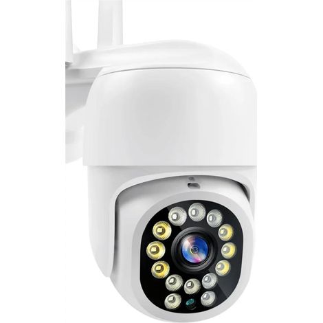 Caméra de sécurité à Domicile Caméra de Protection de sécurité IP CCTV 5MP 1080P PTZ Suivi Automatique extérieur 4X Zoom numérique Mini caméra de Surveillance Version Nocturne(2MP Camera) (1/5)