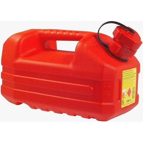 Tanica di idrocarburi rossa da 5 litri