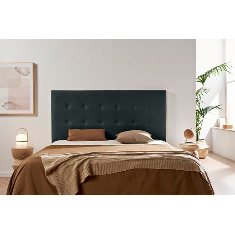 Cabecero Tapizado ATENEA Acualine 130x120x8 cm - Moonia (1/5)