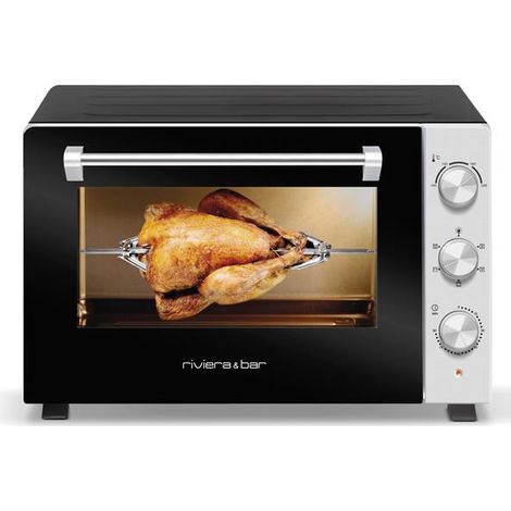Heißluftofen 46l 1800w schwarz / edelstahl - Riviera & Bar - QFR460