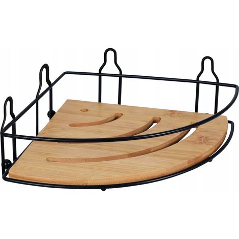 Étagère de salle de bain Bisk Umbra 08165 19,5 x 19,5 x 7 cm 1 pc.