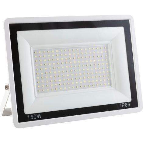 Foco Proyector LED 150W 12.000Lm 6000ºK IP66 Regulable 60,000H Acabado Blanco [LM-6013-W-CW]