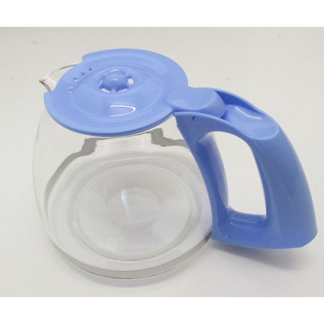 Verseuse avec couvercle bleu pour Cafetiere MOULINEX MS-622542