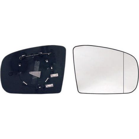 Verre de rétroviseur droit chauffant asphérique Mercedes ML (W163) phase 2 2001-2005