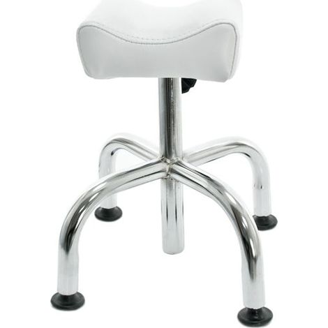 Tabouret de pédicure AM-5012C blanc (1/3)