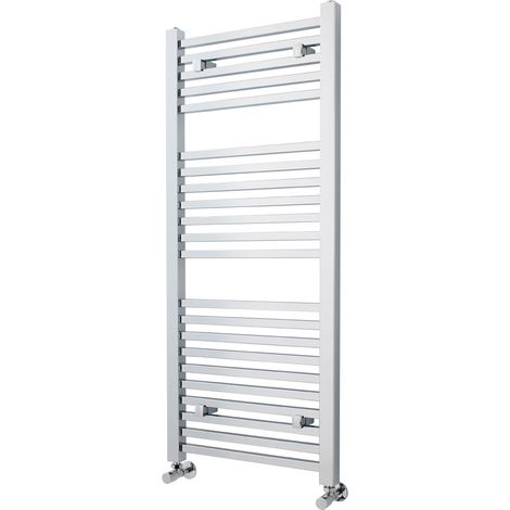 Nuie 1200mm x 500mm Chrome Straight Ladder Rail - MTY109 (1/3)