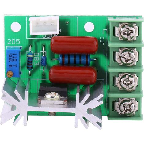Regulateur Vite Moteur 220V,Veur De Vite Pour Moteur 220V,Régulateur De Vite 220V,Regulateur Teon 220V,Regulador De Teon 220V,240V Routeur Vite Co Ac 50-220V 2000W Scr Ré (1/5)