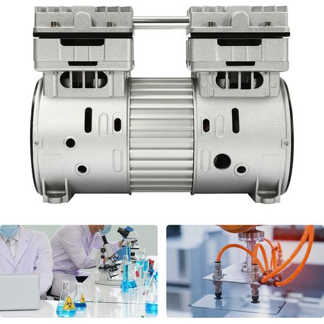 800W Vakuumpumpe Ölfrei Unterdruckpumpe Vakuum Industrie Labor Vakuum Pumpe