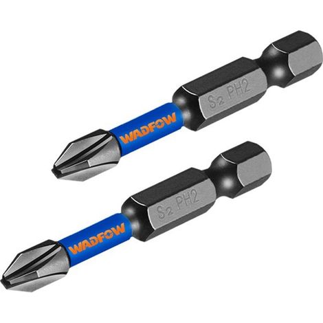 Set 2 Puntas de Impacto PH2 50mm WADFOW con Funda (1/3)