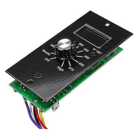 Mise à niveau de la carte de contrôle du thermostat numérique pour barbecues à granulés de bois Pit Boss - Modèle AH-P30. plage de température de 200 °C à 475 °C. commandes en façade (1/5)