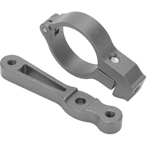 Fahrradflaschenhalteradapter, Sattelstütze aus Aluminiumlegierung, Outdoor-Fahrradhalterung, silber (1/5)