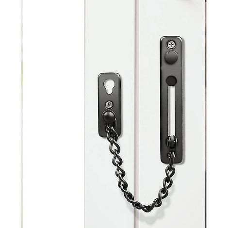 Extra dicke Türkette aus gegossenem Edelstahl 304, robustes Türschloss, Diebstahlsicherung - AquaForge (1/2)