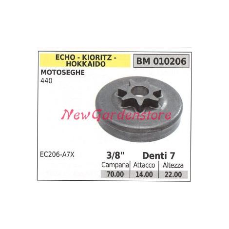 Pignone ECHO motore motosega 440 3/8' denti 7 010206