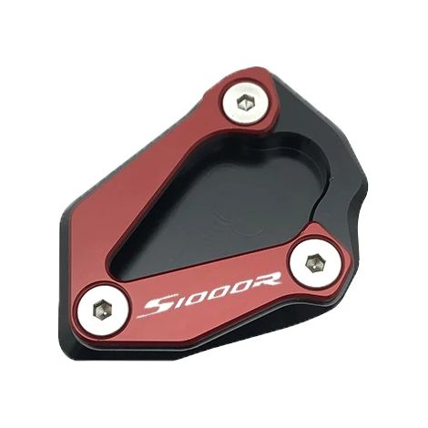 (S1000R Rouge) Extension de béquille latérale pour BMW S1000R (2019-2022) - Compatible avec les modèles 2020 et 2021 (maxpower). (1/4)