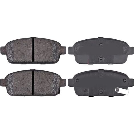 KIT PASTIGLIE FRENO POSTERIORI compatibile con CHEVROLET CRUZE (J300,J305,J308) / PASTIGLIE FRENANTI AUTO OEM FDB4263 FDB4265 , / SOSTITUZIONE DIRETTA / BASSA POLVERE / SILENZIOSO