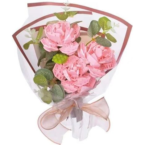 Bouquet de plantes - Ensemble de fleurs artificielles - Décoration de bureau ou d'intérieur - Cadeaux pour filles, garçons et adolescents de 8 ans et plus - Collection de plantes (1/5)