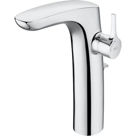 Mitigeur lavabo haut INSIGNIA avec vidage automatique tirette - Chromé - Roca - A5A343AC00 (1/2)