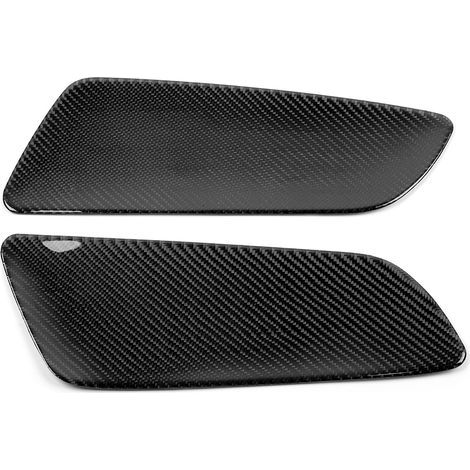 Ausla Panel de puerta de coche de fibra de carbono Decoración interior Tira de panel de puerta trasera 2PCS para Lett LEGWEMPERSE 2015-2019 RESISTENTE DISEÑO Exquisito REENSORTABLE Sin daños (1/5)