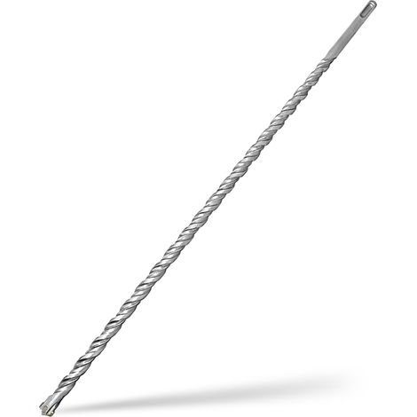 Foret SDS Plus 14mm x 450mm,avec 4 taillants en carbure et double vis,pour pierre naturelle,béton (1/5)