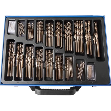 CLAS - Coffret de forêt HSS COBALT 5% (170 pièces) - EG 0681 - Ce produit de marque CLAS est neuf. (1/2)