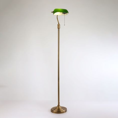 Stehlampe im Vintage-Stil "BANQUERO" - E27