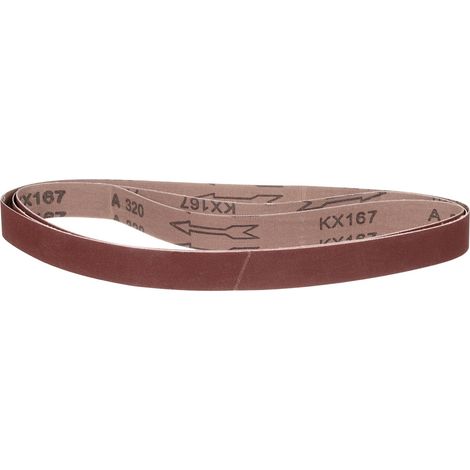 3 Pcs 50mm x 1220mm Bande De Ponçage 320 Grain (1/5)