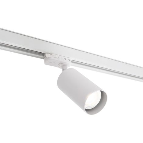 Faretto binario trifase bianco GU10 10W RAYO Maxlight (1/3)