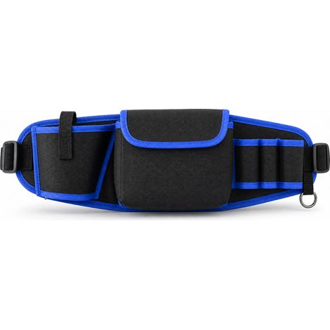 Pochette à outils électricien pour ceinture perceuse bleu 56 cm (1/5)