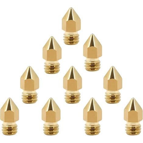 Buses d'imprimante 3D, plusieurs tailles, matériau métallique durable, faire-la-différence, 0.2MM (1/5)