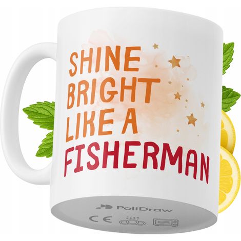 Mug humoristique pour pêcheur, avec un texte amusant et un design graphique original. Idéal pour les anniversaires, les fêtes et les occasions spéciales. Mug premium pour la maison, le bureau et le tr (1/5)