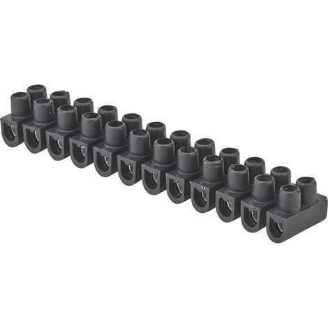 Fila di terminali a 12 bit, terminali di cablaggio in plastica di tipo H/U, terminali in plastica (1/5)
