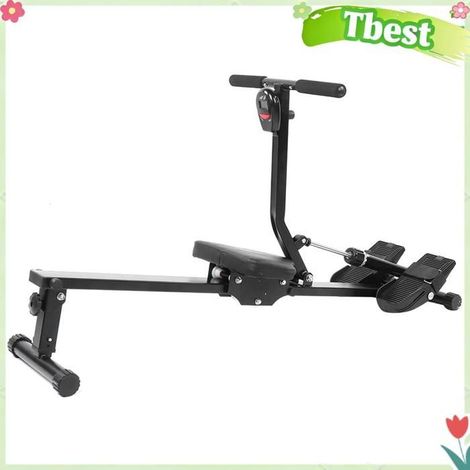 Tbest Rameur Machines D'Aviron, Machine à Aviron Aérobie de Résistance à L'air Pliable pour Usage Domestique, sport gymnastique (1/5)
