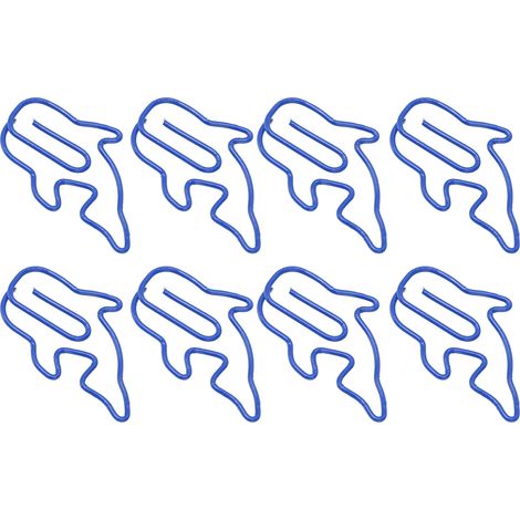 100er-Set niedliche Büroklammern in verschiedenen Formen – leicht, dekorativ und ideal für Schule und Freizeit. (1/5)